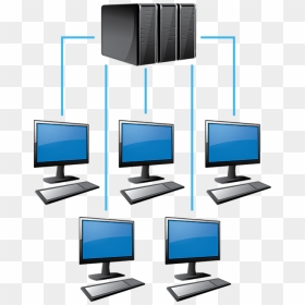 Computer Network Network Computer Transparent - Lan Type Of Computer Network, HD Png Download - network png