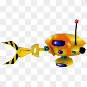 Robot Claw Png - Crash Bandicoot The Wrath Of Cortex Enemies, Transparent Png - claw png