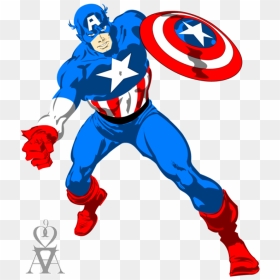 Captain America Vector Png - Captain America Free Vector, Transparent Png - captain america logo png