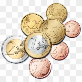 Gold Coins - Euro Coins Png, Transparent Png - gold coins png