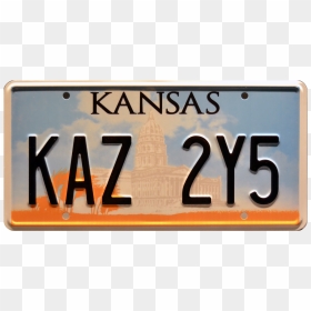 Kansas License Plate, HD Png Download - supernatural png