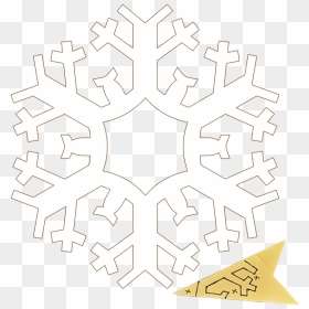 Clear Background 08-131218 - Illustration, HD Png Download - snowflakes background png
