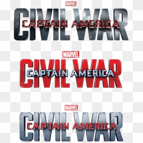 Captain America Civil War Logo Png - Marvel's Captain America Civil War Logo Png, Transparent Png - captain america logo png