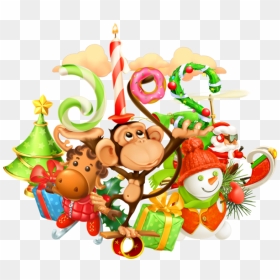 Transparent Drawing Circus Line Art Christmas Ornament - Cartoon, HD Png Download - nativity silhouette png