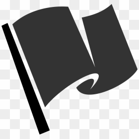 Black Flag Png - Waving Flag Icon Png, Transparent Png - white flag png