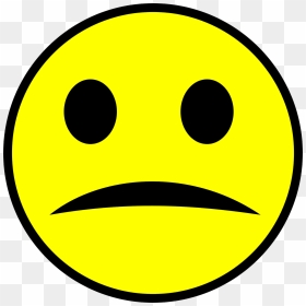 Smiley Face Clip Art - Sad Face Clipart, HD Png Download - smiley png