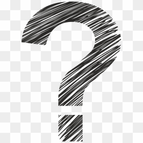 White Question Mark Png - Question Mark Sketch Png, Transparent Png - white question mark png