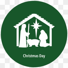 Christmas Day Icon - True Story Nativity Shirt, HD Png Download - nativity silhouette png