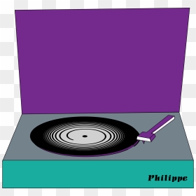 Vinyl Disc Player And Record Clip Arts - Lp Record, HD Png Download - vinyl record png