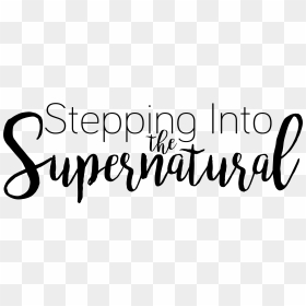 Supernatural Calligraphy, HD Png Download - supernatural png