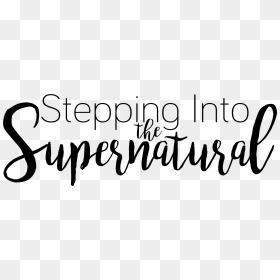 Supernatural Calligraphy, HD Png Download - supernatural png