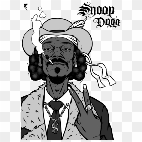 Snoop Dogg Png - Snoop Dogg Drawing Cartoon, Transparent Png - snoop dogg dance png