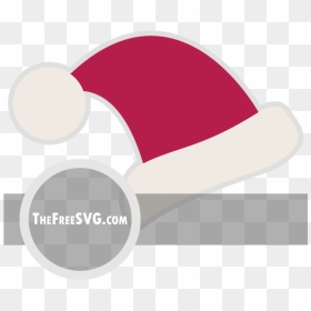 Santas Hat Free Svg, HD Png Download - santa hat png transparent