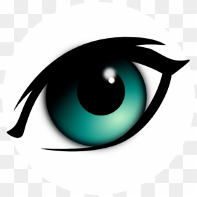 Eyeballs Clipart Male Eye - Simple A Cartoon Eye, HD Png Download - googly eye png