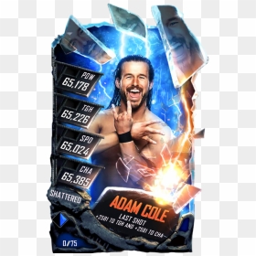 Adamcole S5 24 Shattered10 - Wwe Supercard Nikki Bella, HD Png Download - adam cole png