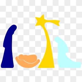 Clip Art, HD Png Download - nativity silhouette png
