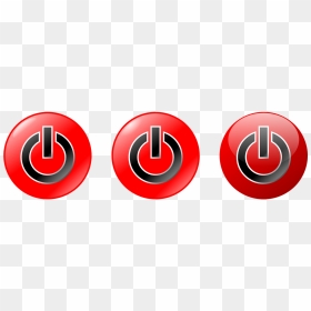 Power Button Symbol, HD Png Download - buttons png