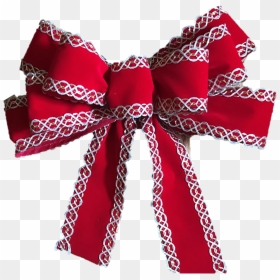 Transparent Red Gift Bow Clipart - Gift, HD Png Download - red bow png