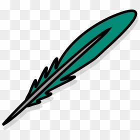 Red Feather Clip Art, HD Png Download - green light png