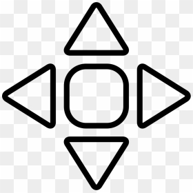 Phone Arrows Buttons - Icon, HD Png Download - buttons png