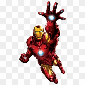 Download Iron Man Flying Transparent Png - Iron Man Cartoon Png, Png Download - ironman png
