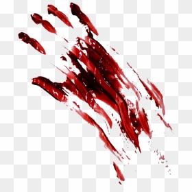 Bloody Hand Print Png , Png Download - Blood Hand Png, Transparent Png - hand print png