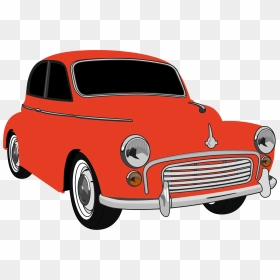 Classic Red Car Clip Arts - Car Clipart, HD Png Download - classic car png