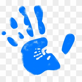 Hand Slap Clip Art - Hand Slap Clipart, HD Png Download - hand print png