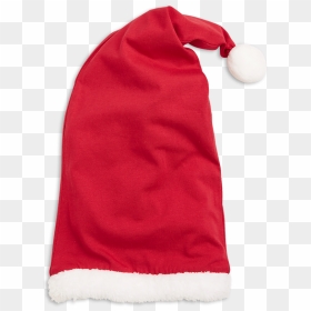 Santa Hat Red - Knit Cap, HD Png Download - santa hat png transparent