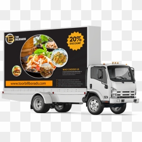 Mobile Billboard Advertising And Promotions Company - Trailer Truck, HD Png Download - billboard png