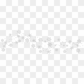 Snowflake Clipart Patterns Png Transparent Download - Transparent Background Snowflake Border, Png Download - patterns png