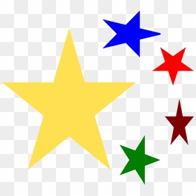 Free Yellow Star Clipart, Download Free Clip Art, Free - Christmas Stars Images Download, HD Png Download - star clipart png