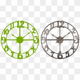 Uttermost Delevan 32" Metal Wall Clock 06681, HD Png Download - metal png