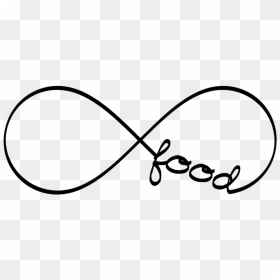 Food, Infinity, And Png Image - Line Art, Transparent Png - infinity png