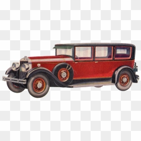 Art Deco Car Png, Transparent Png - classic car png