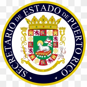 Seal Of The Secretary Of State Of Puerto Rico - Puerto Rico Government Symbol, HD Png Download - puerto rico png
