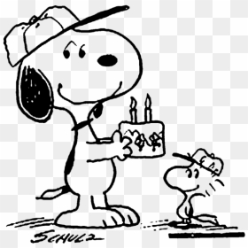Snoopy Happy Birthday Png, Transparent Png - snoopy png