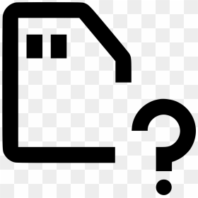 Question Mark Comments Clipart , Png Download, Transparent Png - white question mark png