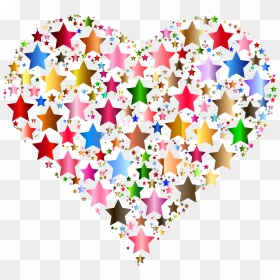 Star And Heart Clipart, HD Png Download - star clipart png