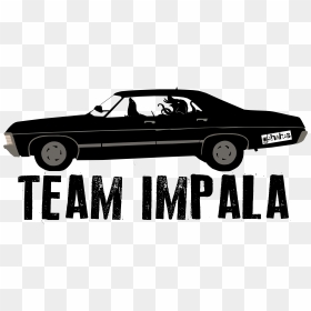 Runner Up Team Gishwhes - Supernatural Impala Auto Png, Transparent Png - classic car png