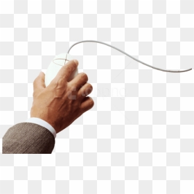 Free Png Hand With Mouse Png Images Transparent - Hand On Mouse Png, Png Download - computer mouse png