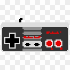 Nes Controller Pixel Art - Nintendo Controller Pixel Art, HD Png Download - nes png