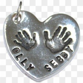 Double Hand Print , Png Download, Transparent Png - hand print png