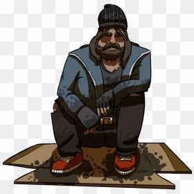 Thumb Image - Homeless People Clipart Transparent, HD Png Download - guy png