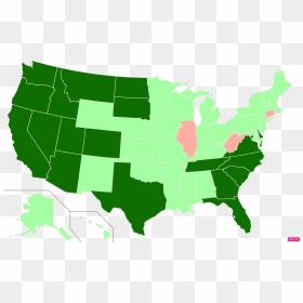 Us States By Population Growth - Covid 19 Hot Spots, HD Png Download - growth png