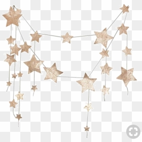 Star Garland Png Clipart - Falling Star Numero 74, Transparent Png - star clipart png
