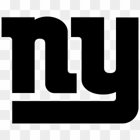 New York Giants Logo Black And Ahite - New York Giants Logo Png, Transparent Png - new york giants logo png