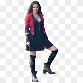 Scarlet Witch Render By Guitar6god - Wanda Maximoff Elizabeth Olsen, HD Png Download - scarlet witch png