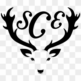 Antler Monogram Antlers Monograms And Cricut Png Deer - Monograms Antlers, Transparent Png - antlers png