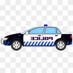 Cop Car Clipart - Police Car Clipart Transparent, HD Png Download - police car png